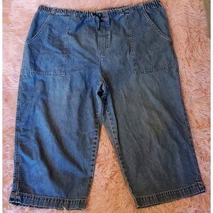 Adriana Sport Capri Jeans (22W)